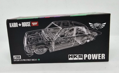 Datsun 510 Pro Street HKS V1 #068 Kaidohouse + Mini GT