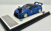 Load image into Gallery viewer, Fast &amp; Furious GT-R (R35) White Wheels w/Figure Mini Station