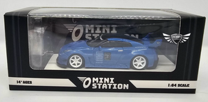 Fast & Furious GT-R (R35) White Wheels w/Figure Mini Station