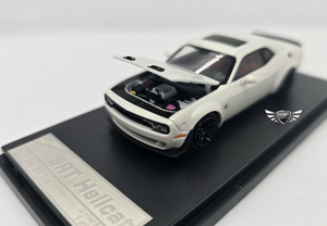 Dodge SRT Hellcat White Stance Hunters