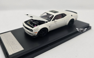 Dodge SRT Hellcat White Stance Hunters