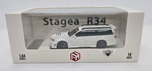 Stagea R34 WHT Focal Horizon