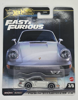 Hot Wheels Cars Premium Fast & Furious Porsche 911 Carrera RS 3.8