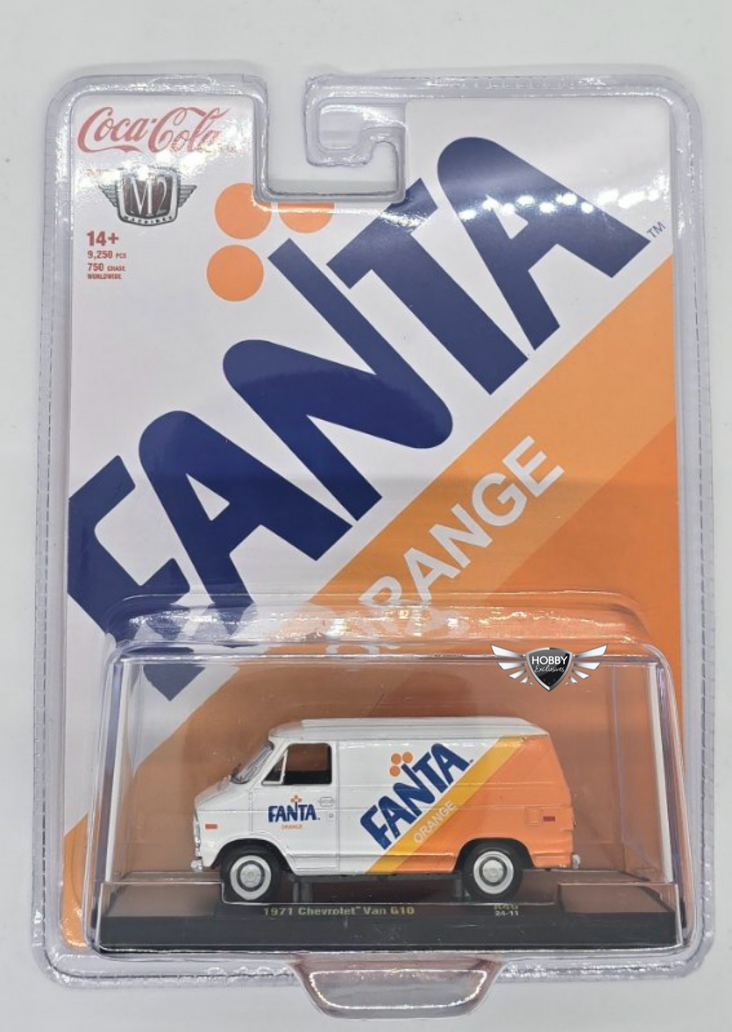 1971 Chevrolet Van G10 “Fanta Orange” M2 Machines