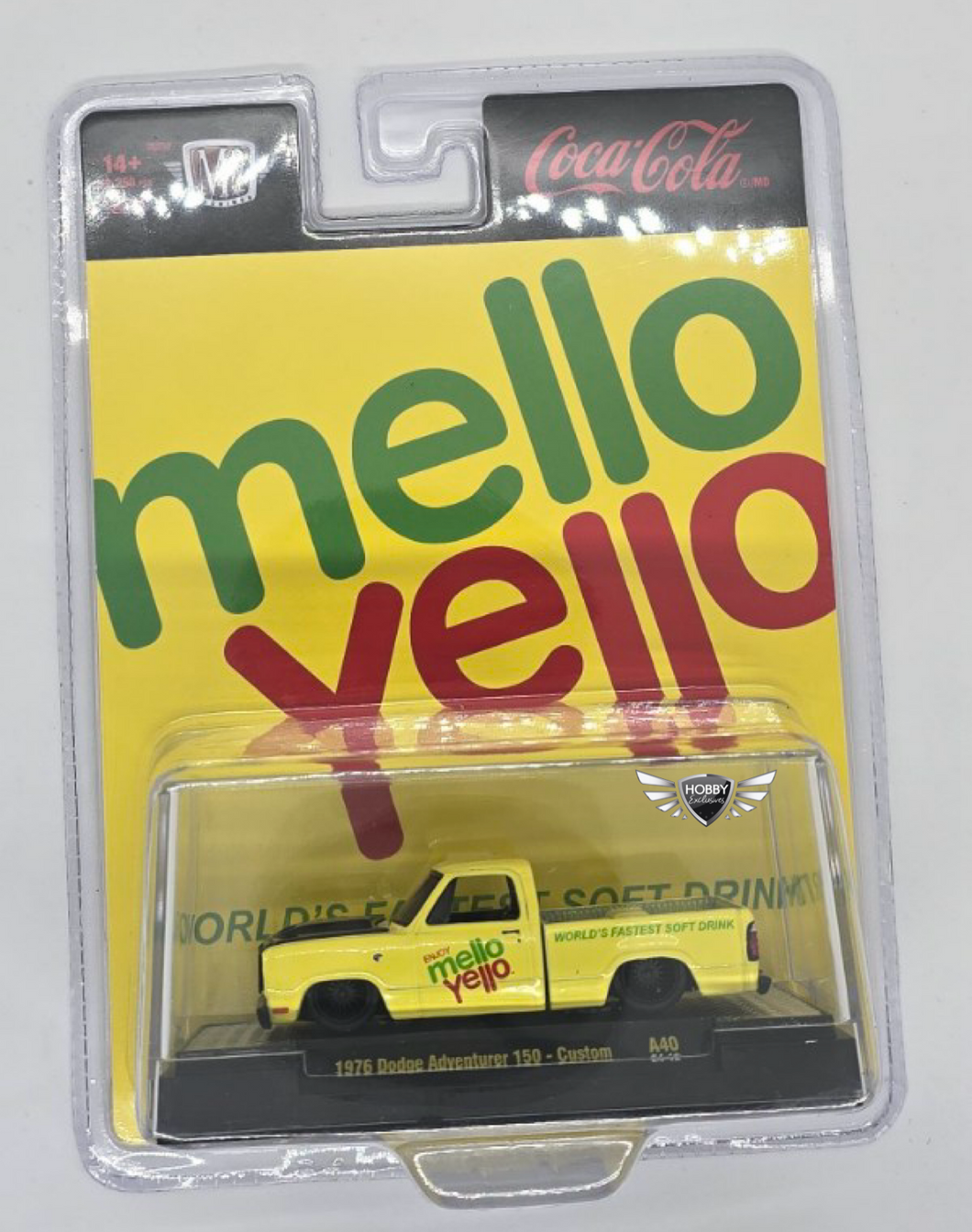 1976 Dodge Adventurer 150 Custom “Mello Yello” M2 Machines