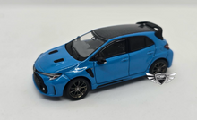 Load image into Gallery viewer, 1:64 Toyota GR Corolla Circuit Edition (US Spec) Blue Flame OEM