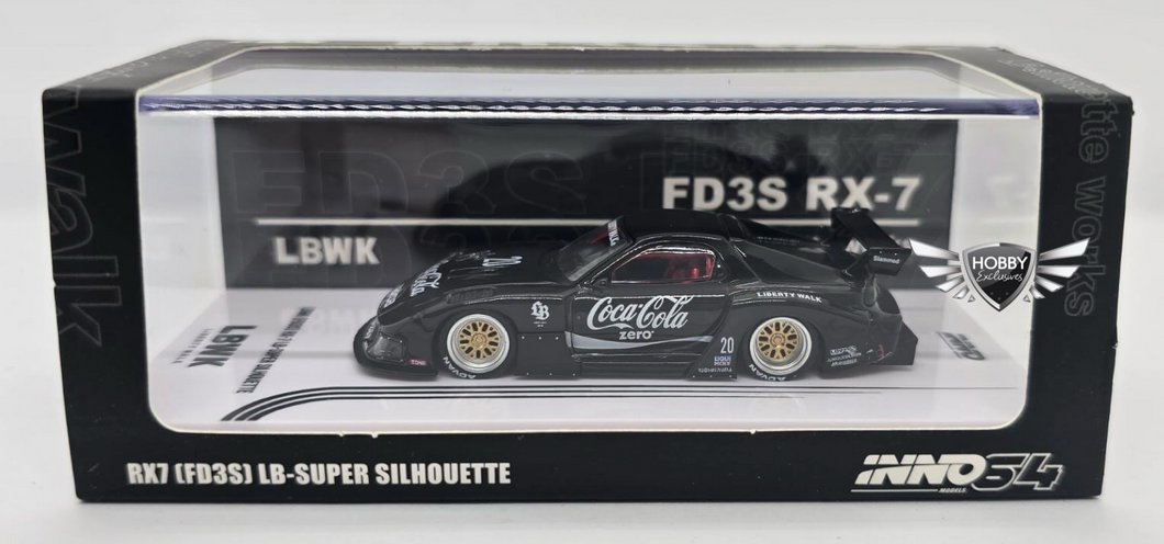 RX7 [FD3S] LB-Super Silhouette “Coca Cola Zero” INNO64