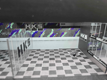 Load image into Gallery viewer, HKS Renovation Shop W/ Light Diorama MoreArt