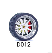 Load image into Gallery viewer, 1/64 Scale Wheels 11mm Carlomo D-Class (1)