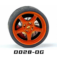 Load image into Gallery viewer, 1/64 Scale Wheels 11mm Carlomo D-Class (3)