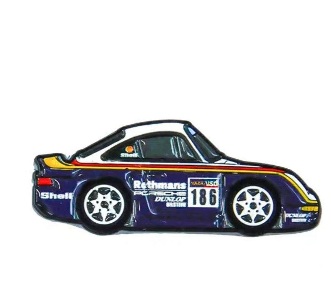 Porsche 959 Rally Faith Pin