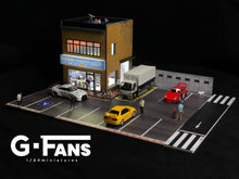 Load image into Gallery viewer, G Fans Models 1/64 Car Model Shop Building Diorama #710026