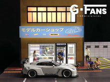 Load image into Gallery viewer, G Fans Models 1/64 Car Model Shop Building Diorama #710026