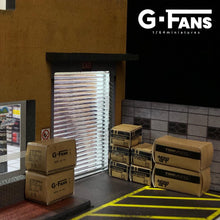 Load image into Gallery viewer, G Fans Models 1/64 Car Model Shop Building Diorama #710026