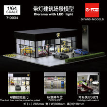 Load image into Gallery viewer, Lamborghini Dealership Diorama G-Fan