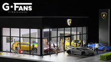 Load image into Gallery viewer, Lamborghini Dealership Diorama G-Fan