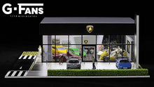 Load image into Gallery viewer, Lamborghini Dealership Diorama G-Fan