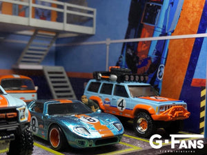 Gulf Double Storey Garage G-Fan Diorama