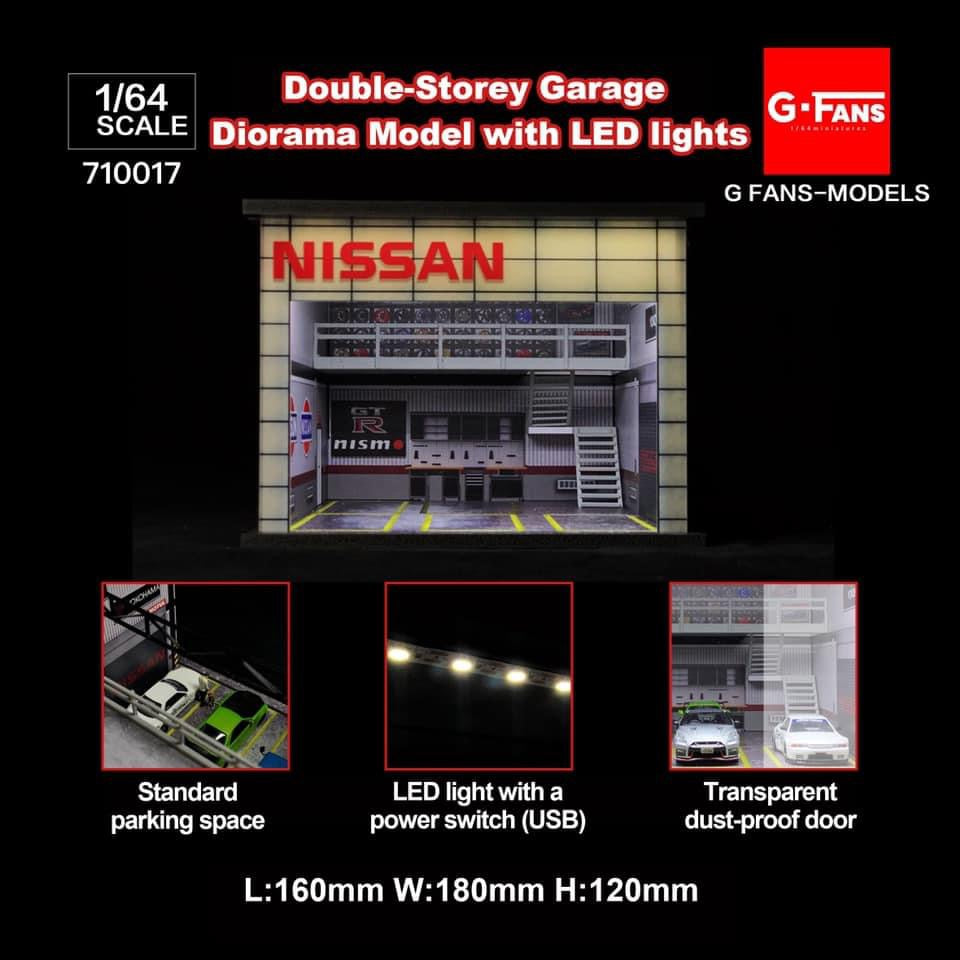 Nissan Double Storey Garage Diorama G-Fan