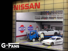 Load image into Gallery viewer, Nissan Double Storey Garage Diorama G-Fan