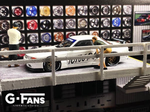 Nissan Double Storey Garage Diorama G-Fan