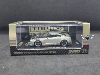 Nissan GT-R [R35] “TOP SECRET” Malaysia Diecast Expo 2024 Special Edition INN64