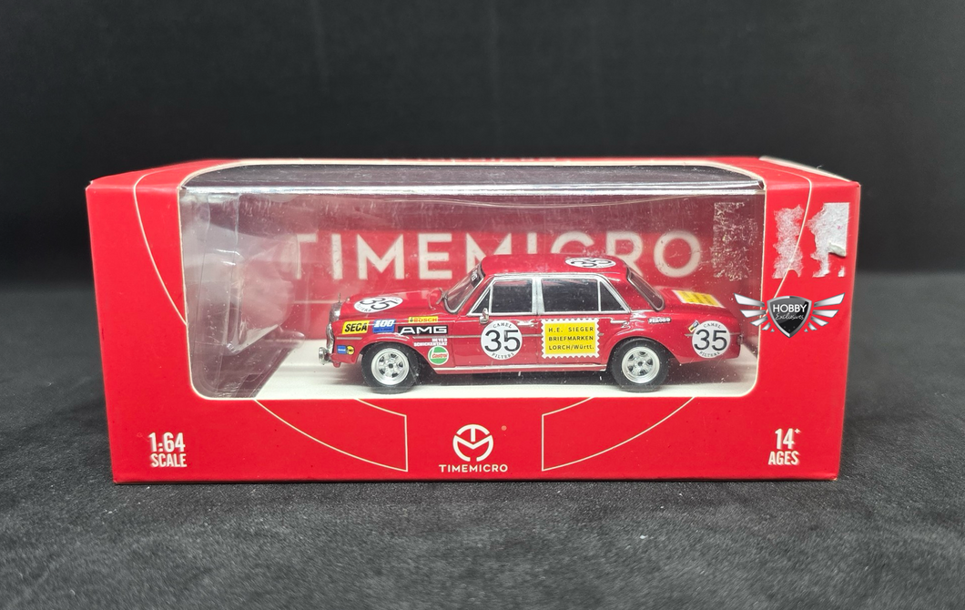 Benz 300sel Red Pig Doll Edition TimeMicro