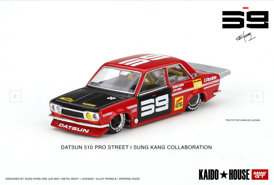 Datsun 510 Pro Street SK510 Red KaidoHouse #003