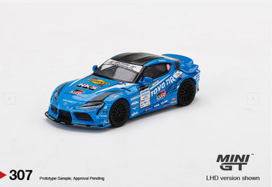 HKS Toyota GR Supra No. 77 “FAT FIVE RACING” 2020 D1 Grand Prix Mini GT #307