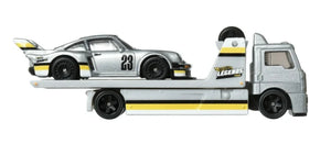 Hot Wheels Premium Legends Transport Hauler Porsche 934.5 & Fleet Street Hauler