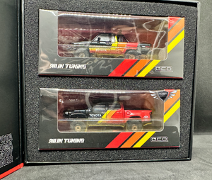 PREORDER 1:64 Toyota Hilux + Tacoma TRD Box Set LTD China Exclusive GCD