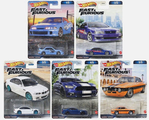 Fast & Furious C Case Premium Hot Wheels Set Of 5