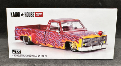 Chevrolet Silverado Dually On Fire V1 Kaidohouse #127