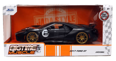 Jada 1/24 “BIGTIME Muscle” 2017 Ford GT BLK
