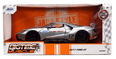 Jada 1/24 “BIGTIME Muscle” 2017 Ford GT SIL