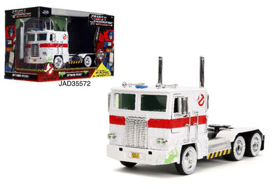 Jada 1/24 “Hollywood Rides” Transformers G1 Optimus Prime (w/ECTO 1 Graphics)