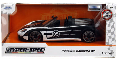 Jada 1/24 “Hyper Spec” 2005 Porsche Carrera GT BLK