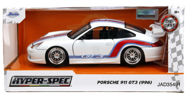 Jada 1/24 “Hyper Spec” 2006 Porsche 911 GT3 RS (996.1)