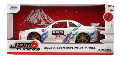 Jada 1/24 “JDM Tuners” 2002 Nissan Skyline GT-R (R34)