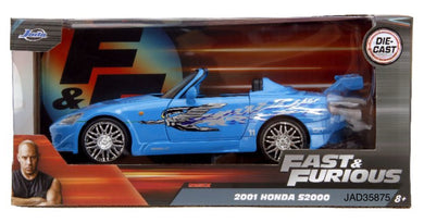 Jada 1/24 “Fast & Furious” Suki’s Honda S2000 w/Mia’s Acura Integra Graphics