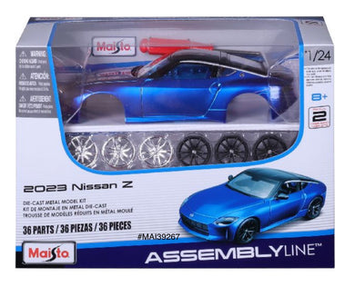 Maisto 1/24 Assembly Line 2022 Nissan Z BLUE