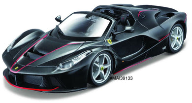 Maisto 1/24 Assembly Line LaFerrari Aperta (Black)