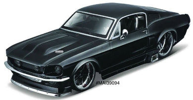 Maisto 1/24 Assembly Line 1967 Ford Mustang GT (Flat Black)