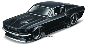 Maisto 1/24 Assembly Line 1967 Ford Mustang GT (Flat Black)