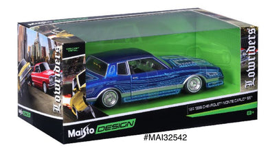 Maisto 1/24 Lowriders 1986 Chevy Monte Carlo (Blue)
