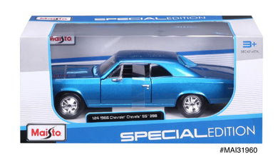 Maisto 1/24 Special Edition 1966 Chevrolet Chevelle SS 396 (Metalic Blue)