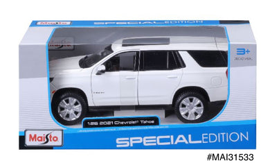 Maisto 1/24 Special Edition 2021 Chevrolet Tahoe (White)