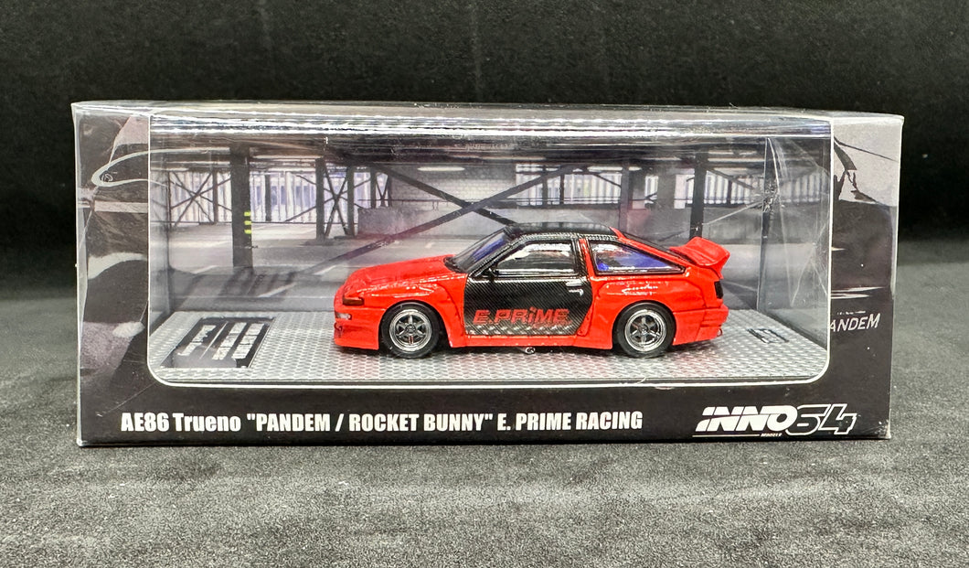 AE86 Trueno “Pandem/Rocket Bunny” E. Prime Racing INNO64