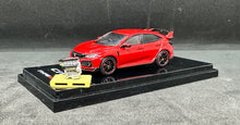 Load image into Gallery viewer, Honda CIVIC TYPE R (FK8) 2017 Flame Red w/ Engine Display Model Hobby Japan