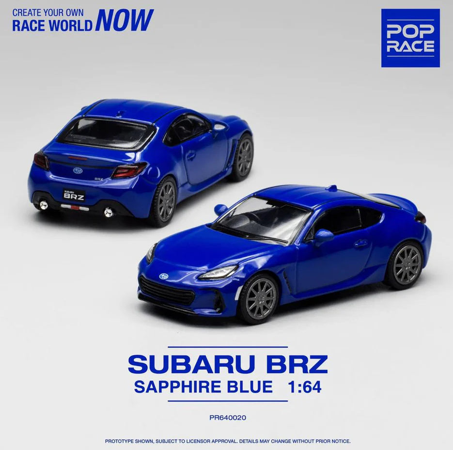 Subaru BRZ Sapphire Blue POPRACE